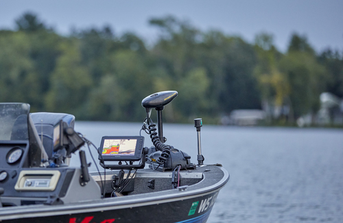 High def fish finder screen